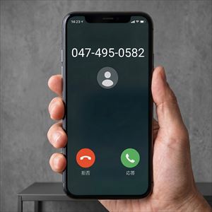 「0474950582」からの電話は家賃保証のCasa