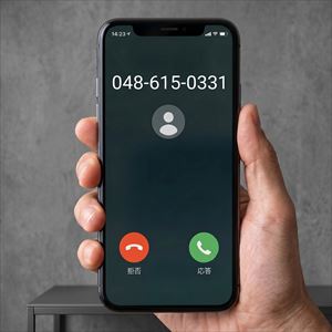 「0486150331」からの電話は家賃保証のCasa