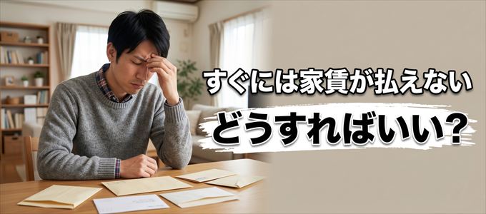 Casaにすぐに家賃が支払えない場合の対処法